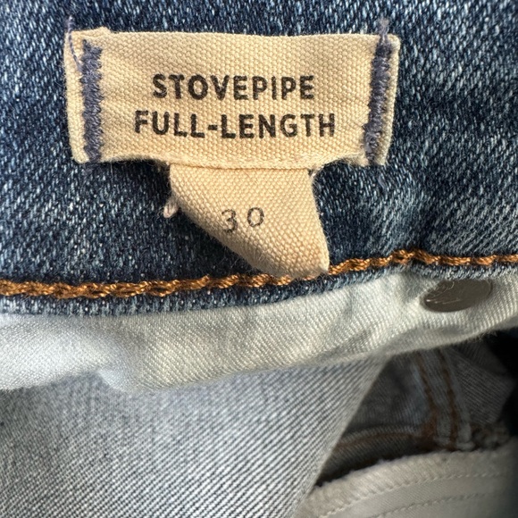 Madewell Stovepipe Full Length Pants – Size 30 - Picture 5 of 8